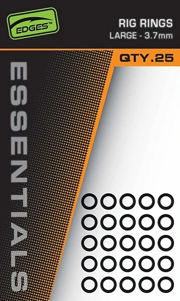 Fox EDGES Essentials Rig Rings Large (3.7mm)