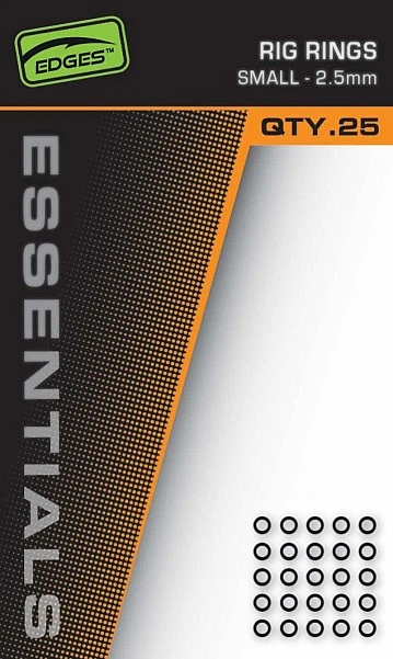 Fox EDGES Essentials Rig Rings Small (2.5mm)