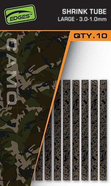 Fox EDGES CAMO Shrink Tubestaille Grand (3,0 - 1,0 mm) - MPN: CAC870 - EAN: 5056212181094