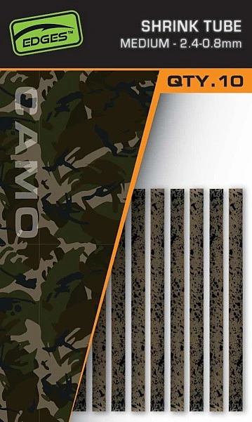 Fox EDGES CAMO Shrink Tubes Medium (2.4 - 0.8mm)