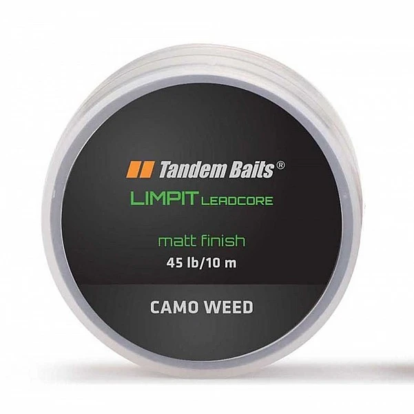 TandemBaits Limpit Leadcore - Plecionka camo weed / zarośla kamuflaż
