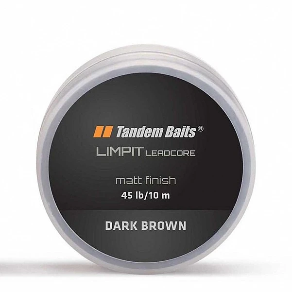 TandemBaits Limpit Leadcore - Plecionka dark brown / ciemny brąz
