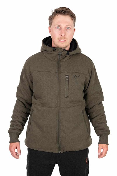 Fox Collection Sherpa Jacket - Green & Blackméret S - MPN: CCL280 - EAN: 5056212180899