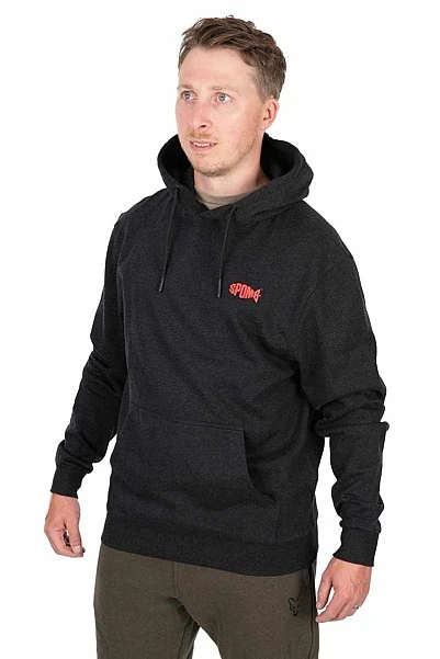 Spomb Black Marl Hoodie Pullover  XL