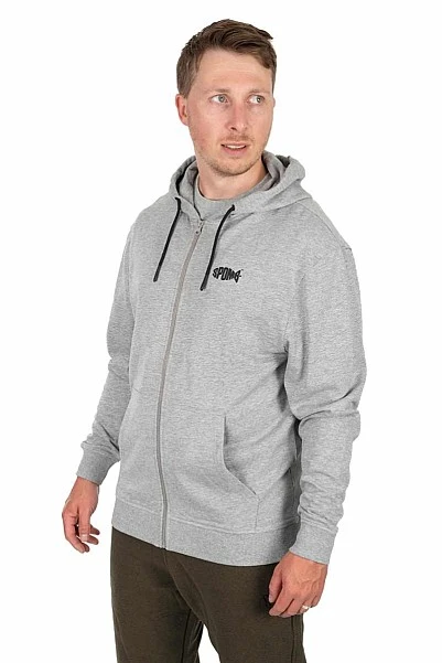 Spomb Grey Hoodie Full Zip  XXL