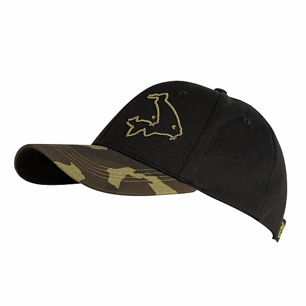 Avid Carp Black and Camo Cap uniwersalny
