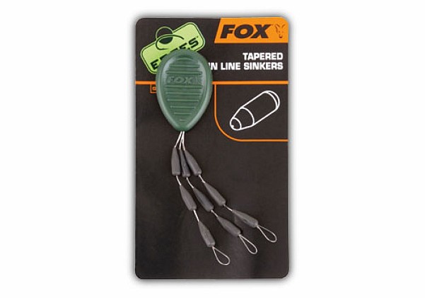 Fox Edges Tungsten Mainline Sinkersупаковка 9 штук - MPN: CAC492 - EAN: 5055350241134