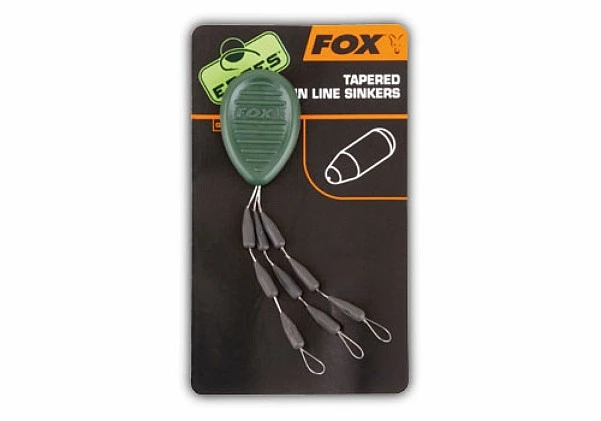 Fox Edges Tungsten Mainline Sinkers 9 sztuk