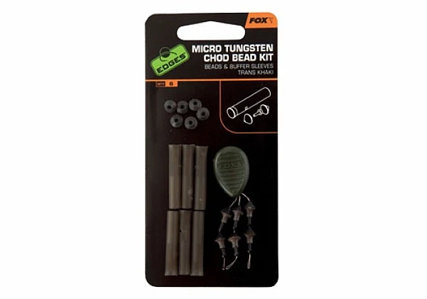 Fox EDGES Micro Tungsten Chod Bead Kit 6 kpl.