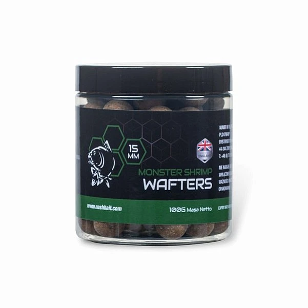 Nash Monster Shrimp Wafters 15mm / 100g
