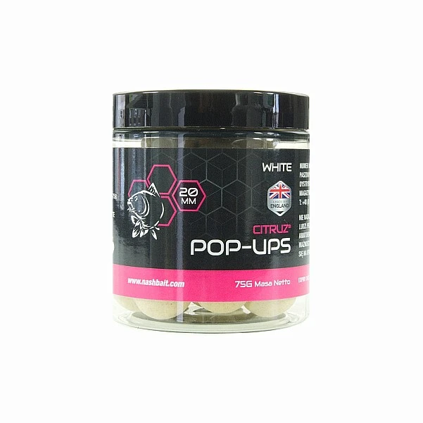Nash Citruz Pop Up - White  20mm / 75g