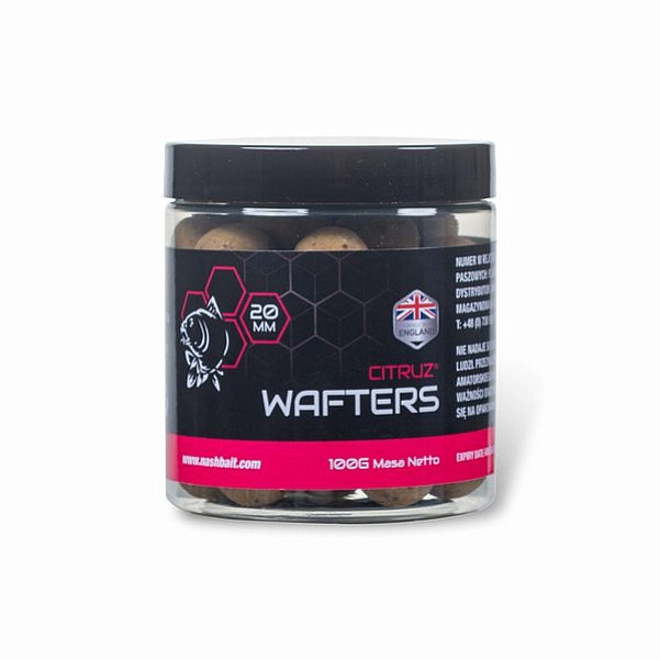 Nash Citruz WaftersGröße 20mm / 100g - MPN: B6447 - EAN: 5055108864479
