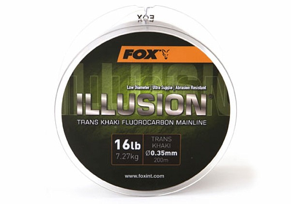 Fox Edges Illusion Soft Mainlinevelikost 0.35mm (16lb) / 200m - MPN: CML130 - EAN: 5055350252765