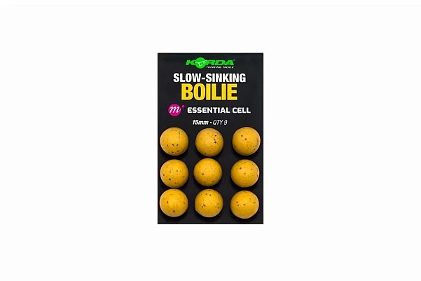 Korda Plastic Slow Sinking - Essential Cell 15mm