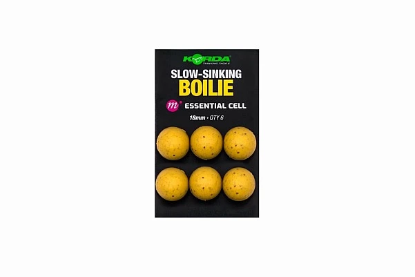 Korda Plastic Slow Sinking - Essential Cell 18mm