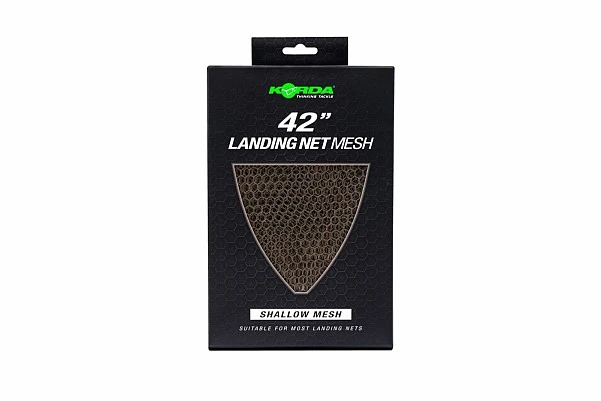 Korda Spring Bow Landing Net Mesh - Shallow 42 inch