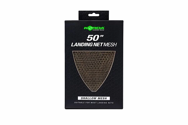 Korda Spring Bow Landing Net Mesh - Shallow 50 inch