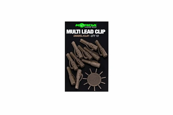 Korda Multi Lead Clip  Gravel/Clay (żwir/glina)