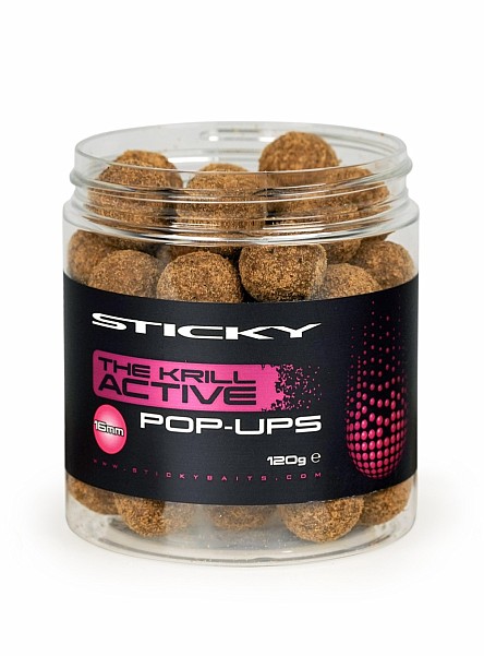 StickyBaits The Krill Active Pop-Upméret 16mm - MPN: KAP16 - EAN: 0719833387720