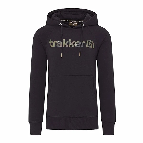 Trakker CR Logo Hoody Black Camo L