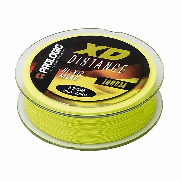 Prologic XD Distance Mono - Hi-Viz Yellow 0.25mm (4.8kg) / 1000m