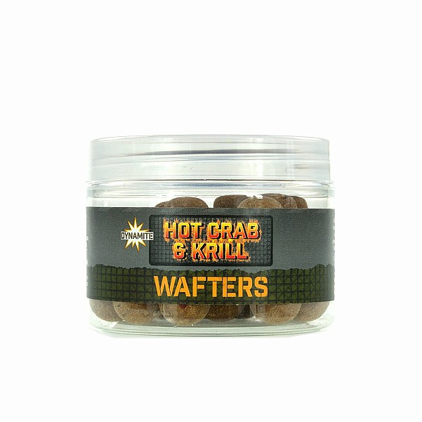 Dynamite Baits Hot Crab & Krill Wafters méret 15mm - MPN: DY1696 - EAN: 5031745228560