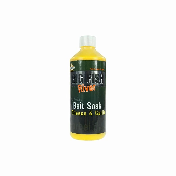 Dynamite Baits Big Fish River Cheese & Garlic Bait Soak  500ml
