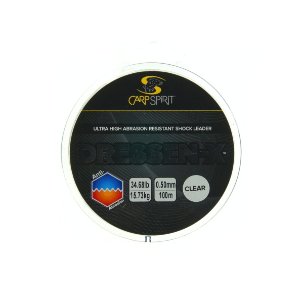 Carp Spirit Dressen-X Clear Shockleaderdiameter 0.50mm (35lb) / 100m - MPN: ACS470089 - EAN: 3422993064499