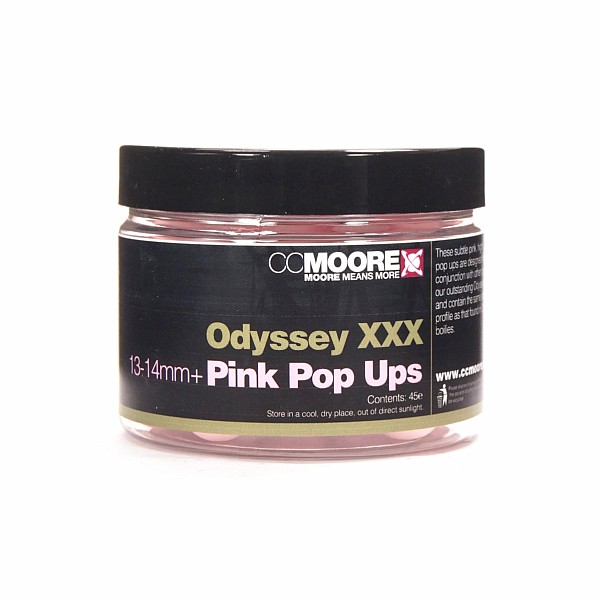 CcMoore Pink Pop-Ups - Odyssey XXX - GALIOJIMO LAIKAS TRUMPASdydis 13/14 mm - EAN: 200000080891