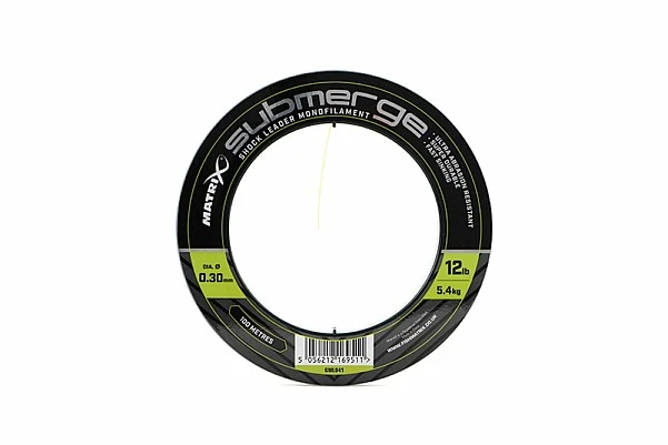 Matrix Submerge Shock Leader - 100m 0.30mm/12lb/5.4kg