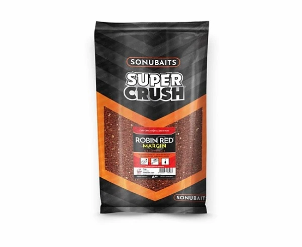 Sonubaits Supercrush Groundbait - Robin Red Margin Mix 2kg