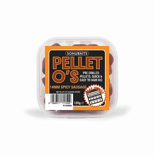 Sonubaits Pellet O'S - Spicy Sausage 14mm