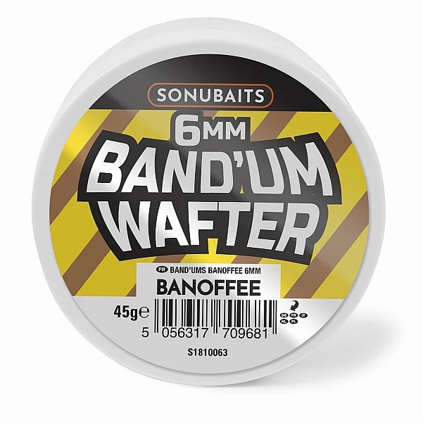 Sonubaits Bandum Wafters - Banoffee 6mm