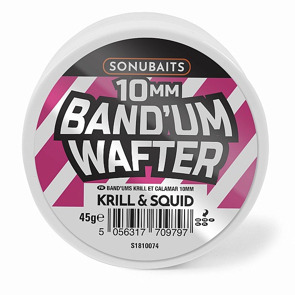 Sonubaits Bandum Wafters - Krill & Squidrozmiar 10mm - MPN: S1810074 - EAN: 5056317709797