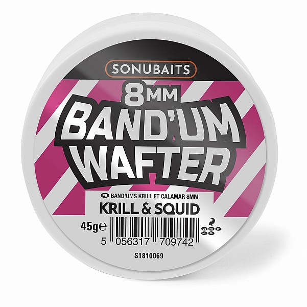 Sonubaits Bandum Wafters - Krill & Squidrozmiar 8mm - MPN: S1810069 - EAN: 5056317709742