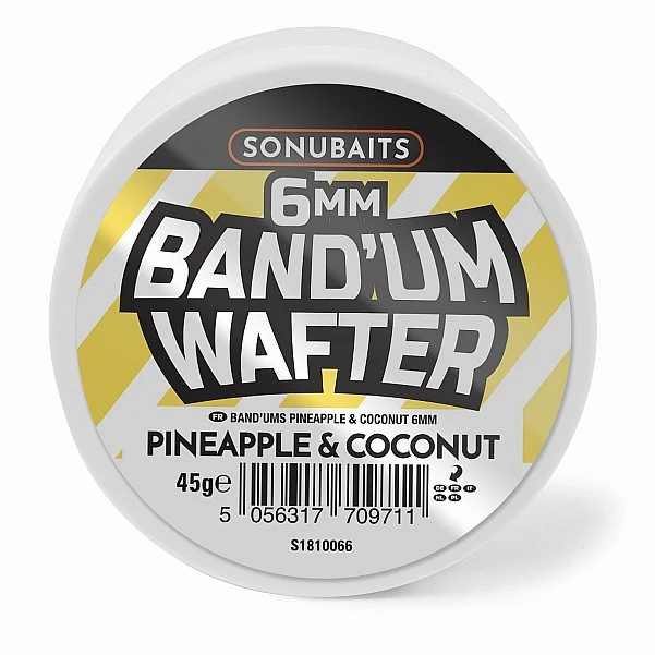 Sonubaits Bandum Wafters - Pineapple & Coconut 6mm