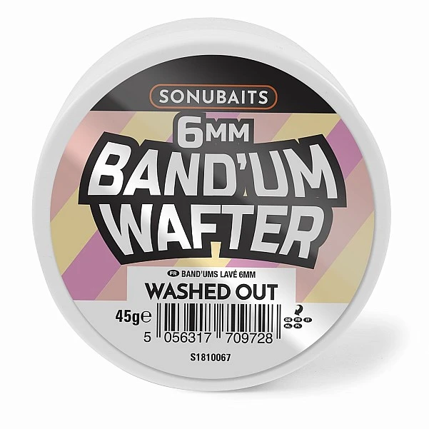 Sonubaits Bandum Wafters - Washed Out 6mm