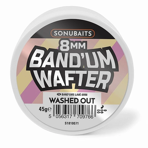 Sonubaits Bandum Wafters - Washed Out 8mm