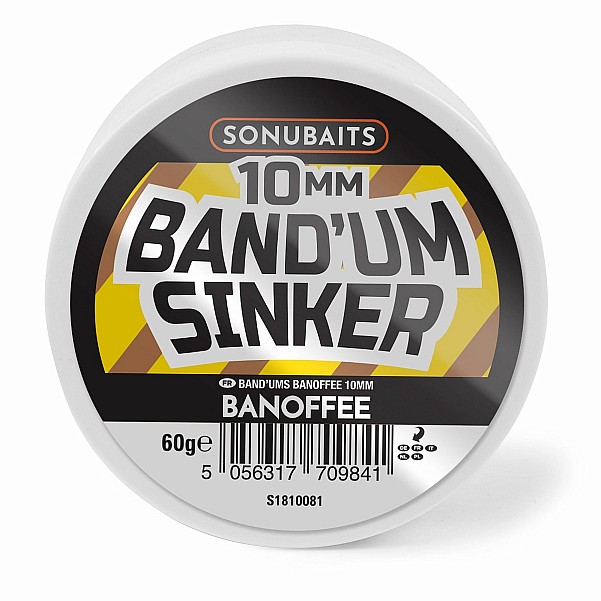 Sonubaits Band'um Sinker - Banoffeerozmiar 10mm - MPN: S1810081 - EAN: 5056317709841