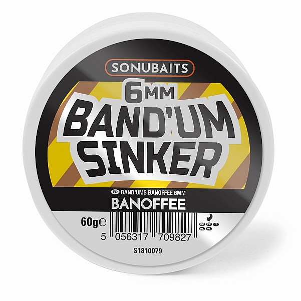 Sonubaits Band'um Sinker - Banoffeerozmiar 6mm - MPN: S1810079 - EAN: 5056317709827