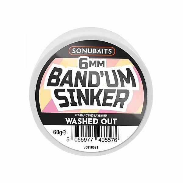 Sonubaits Band'um Sinker - Washed Out 6mm