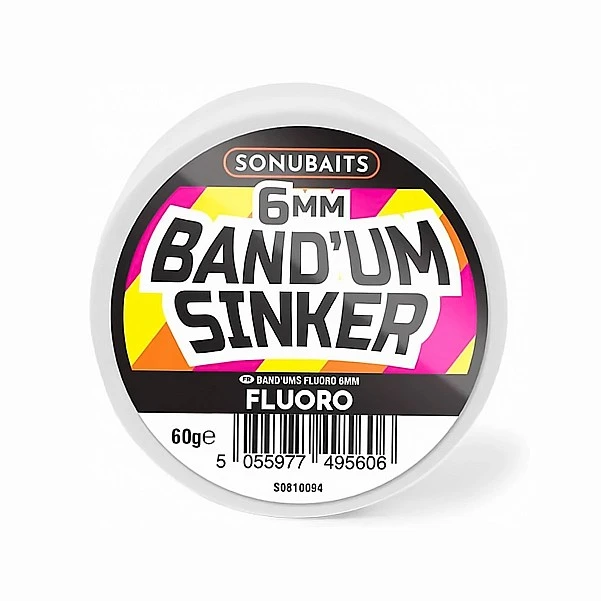 Sonubaits Band'um Sinker - Fluoro 6mm