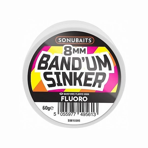 Sonubaits Band'um Sinker - Fluoro 8mm