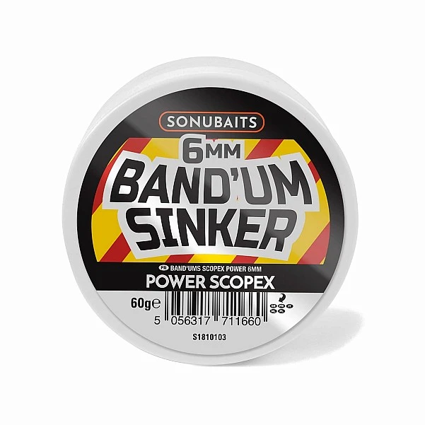 Sonubaits Band'um Sinker - Power Scopex 6mm