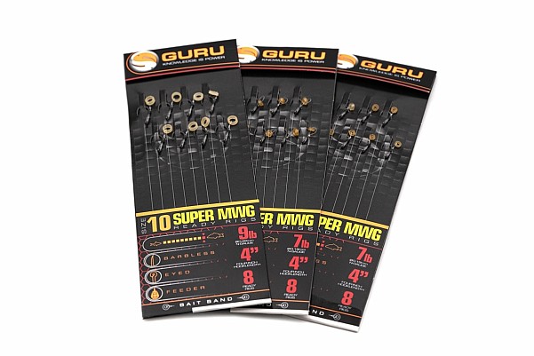 GURU SMWG Bait Bands Ready Rigs- 10cm 14 / 0.17mm / 10cm GURU SMWG Bait Bands Ready Rigs- 10cm 14 / 0.17mm / 10cm