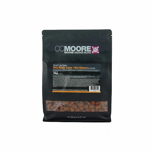 CCMoore Pro-Stim Liver Dumbells - 1kg 10x15mm/1kg