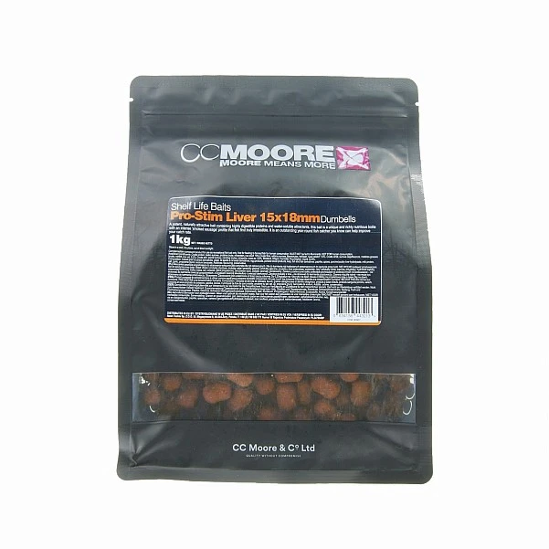 CCMoore Pro-Stim Liver Dumbells - 1kg 15x18mm/1kg