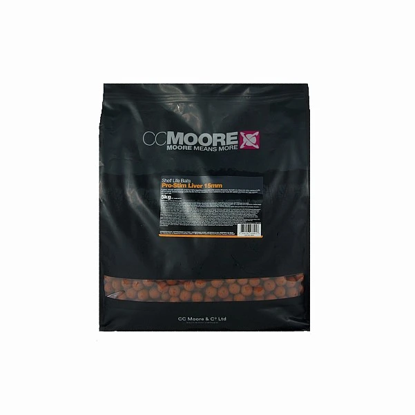 CcMoore Pro-Stim Liver Boilies - 5kg 15mm/5kg