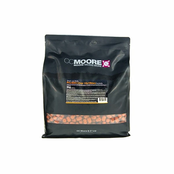 CCMoore Pro-Stim Liver Dumbells - 5kg  15x18mm/5kg