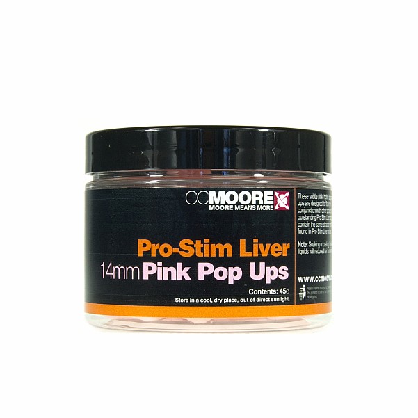 CCMoore Pro-Stim Liver  Pop Ups 14mm - Pinktaille 14mm - MPN: 90351 - EAN: 634158434310